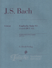 English Suite VI in d minor - BWV 811 (fing.)